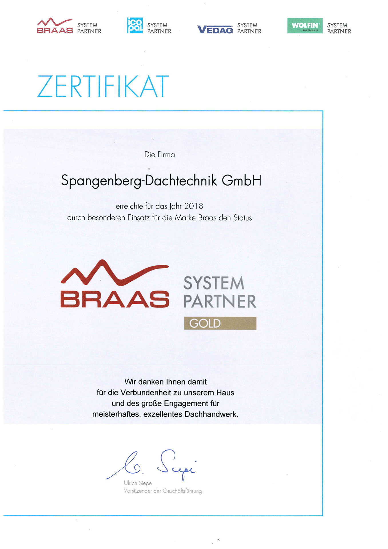 Zertifikat-2018_Braas_Systempartner-Gold