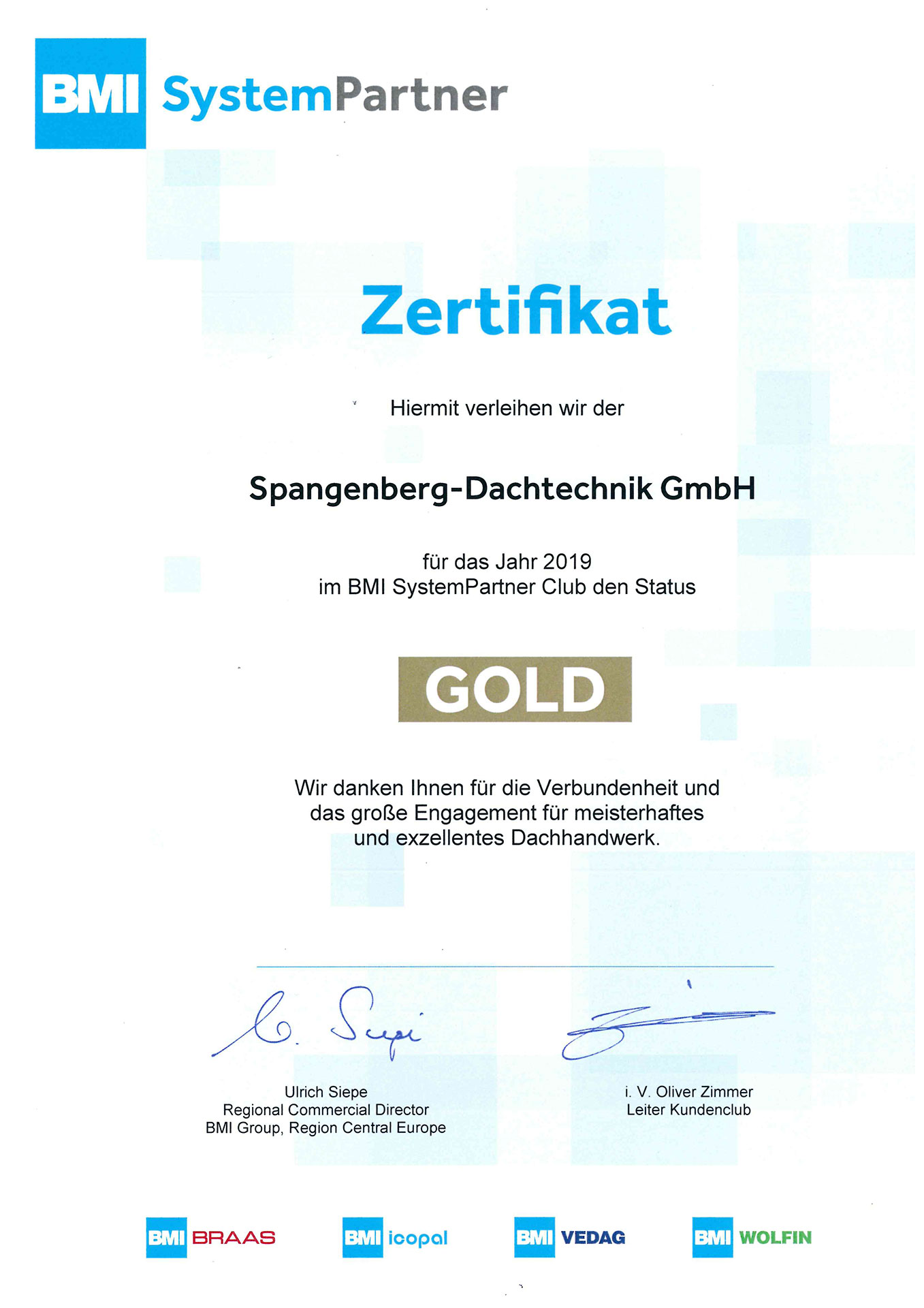 Zertifikat-2019_BMI_Systempartner-Gold
